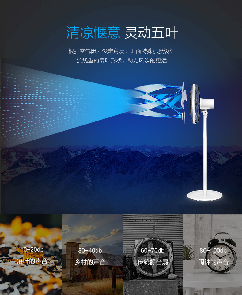 giá quạt tích điện Quạt điện đẹp SAB40BR quạt sàn để bàn dọc hộ gia đình ký túc xá im lặng tiết kiệm điện lắc đầu quạt dọc