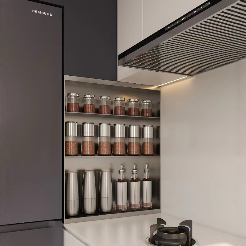 304不锈钢壁龛柜隔板金属电视柜壁龛嵌入式成品卫生间浴室置物架