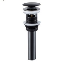 German AUYYO black washbasin sewer full copper washbasin face basin Wash Face Pool Table Basin Bounce Water Falling