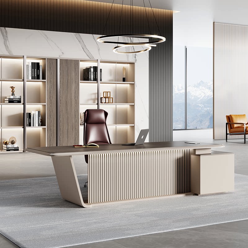 Boss Table Presidents Table Minimis Modern Light Extravagant Bandy Lights With Fashion Manager Desk Chair Combinations