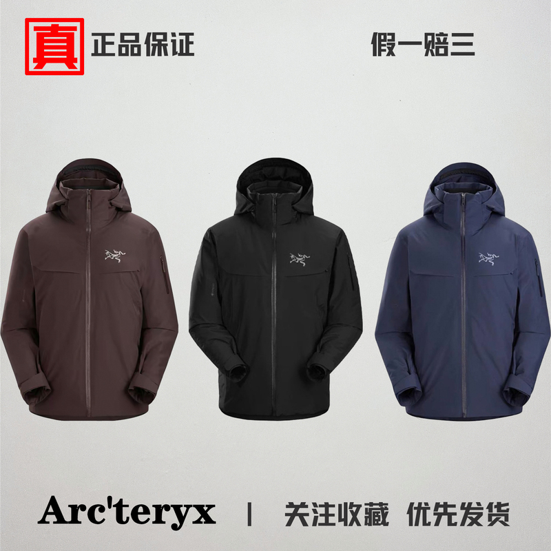 Authentic In-Stock Arcteryx Macai 25 Model Ultra-Warm Hooded Thick Ski down Jacket for Grocery Shopping
