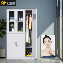 Five-door locker locker Office thickened data file cabinet Shoe cabinet Tin cabinet Household change wardrobe