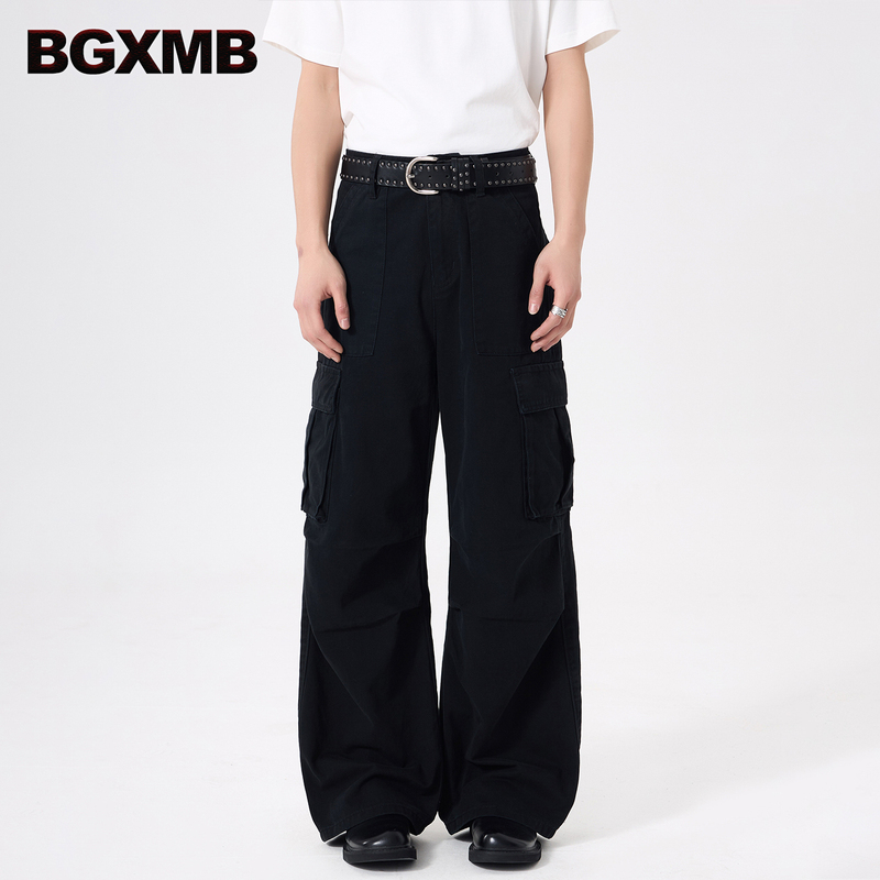 Bgxmb European and American Style High-End Design American Workwear Pants Unisex ins Casual High Street Couple Pants Bgxmb European and American Style High-End Design American Workwear Pants Unisex ins Casual High Street Couple Pants