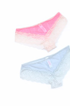 Ren 4 08 European and American lace women feel transparent underwear cotton crotch temptation low waist triangular underwear for young girls
