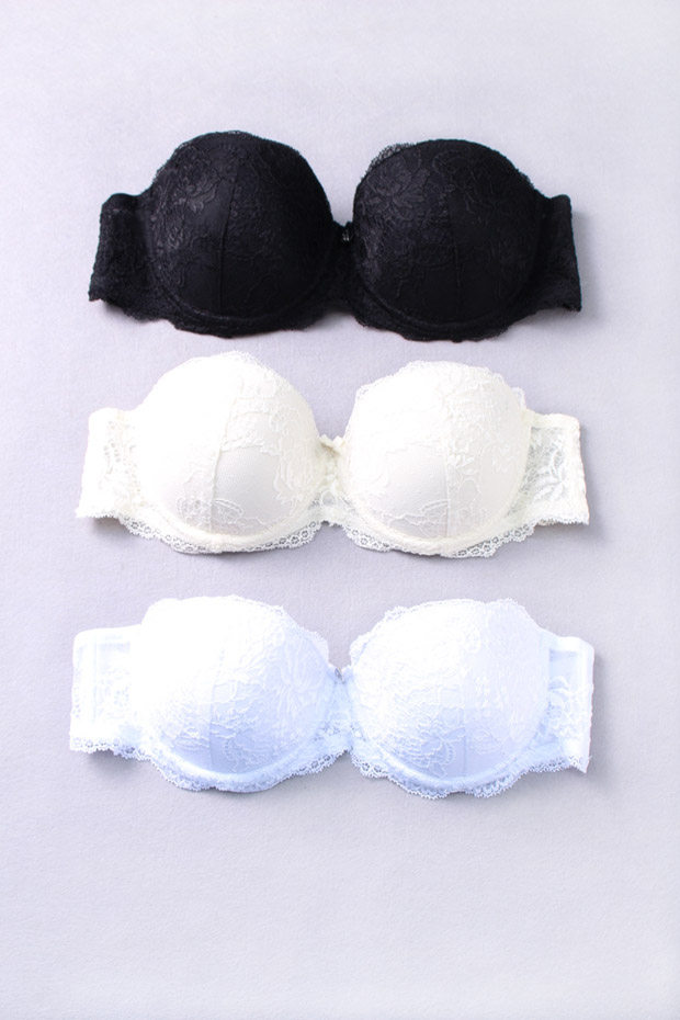 161 full 80 European and American lace 1 2 cups with non-slip thin bra detachable shoulder strap ladies underwear dress