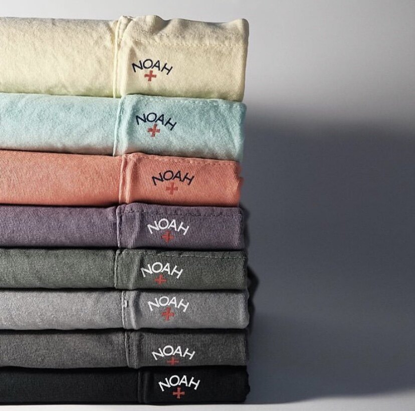 (In stock) SS20 Noah pocket tee classic pocket cross short sleeve T-shirt Yu Wenle