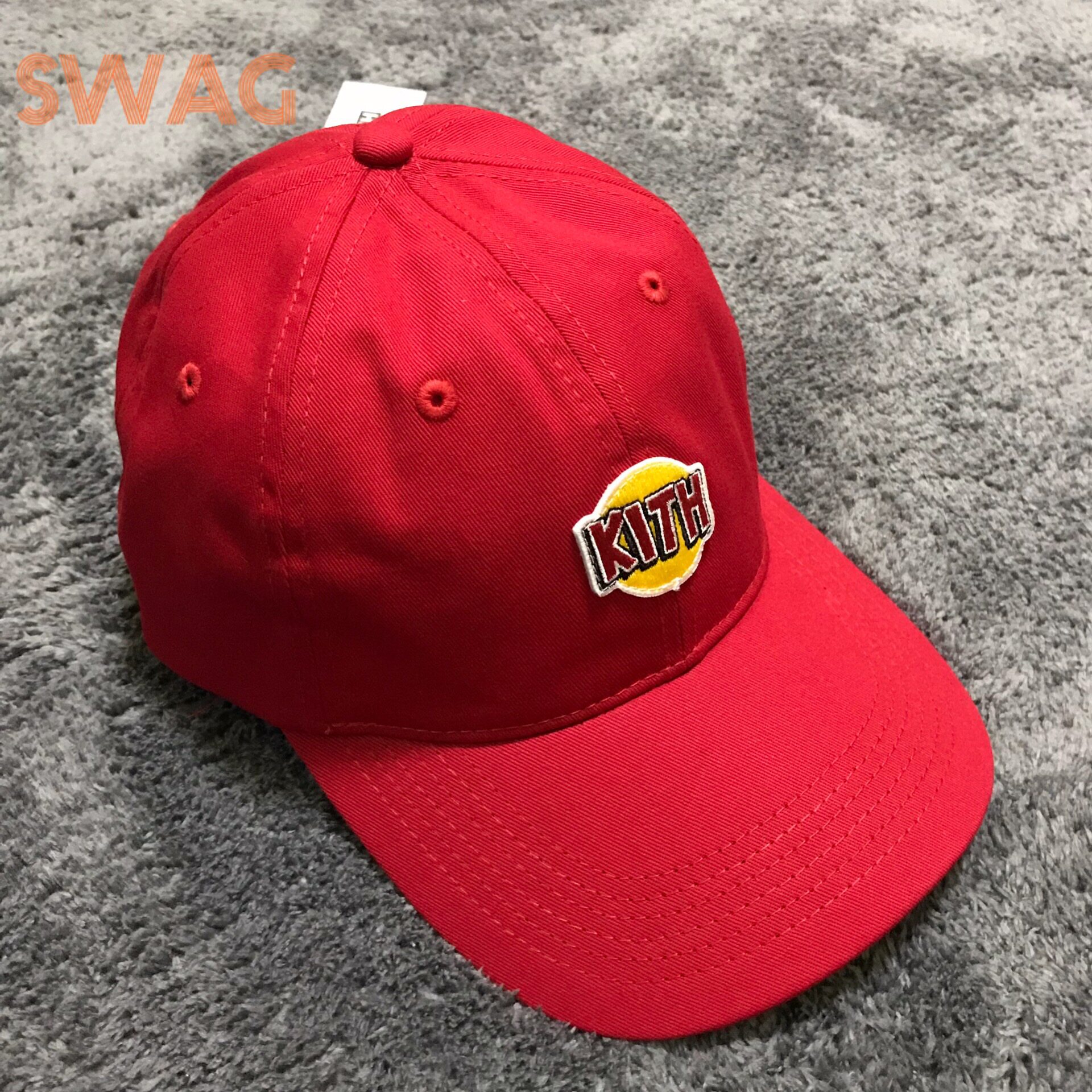 (Spot) SS19 KITH TOMJERRY CAP LOGO cat and mouse bent-eater hat men and women