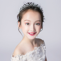 Childrens crown headgear Princess Girl Hair Accessories for children Birthday Crown Show Accessories Flowers Children Trinket Accessories Girls