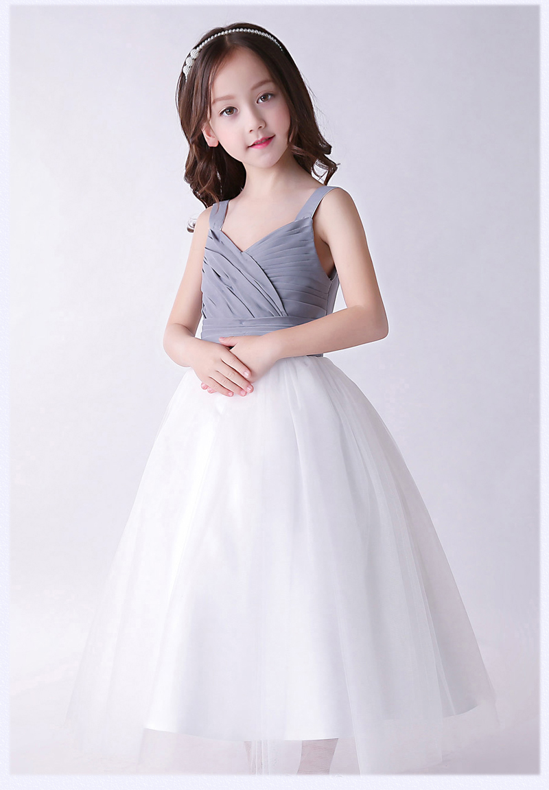 Nữ lớn cô gái buổi tối ăn mặc công chúa váy trẻ em chủ sân khấu sàn catwalk hiệu suất đàn piano quần áo hoa cô gái cưới tutu váy đầm đẹp