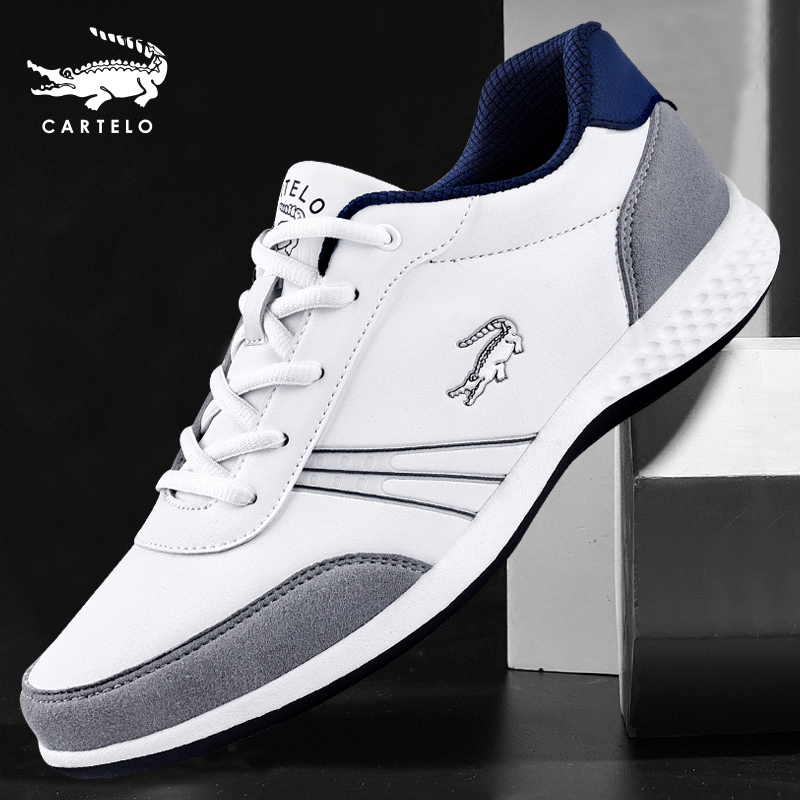 Crocodile Men Shoes Breathable Men Genuine Leather Casual Leather Shoes 100 Hitch 2022 New Summer Sports White Shoes Travel Shoes