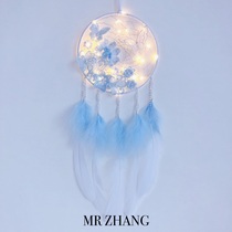 MR ZHANG dreamcatcher lamp original birthday girl Indian feather hanging literary gift retro ins wind