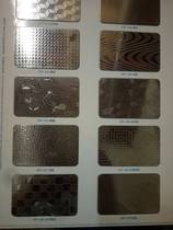 Authentic 304 stainless steel various embossed countertops stainless steel door covers stainless steel niches stainless steel window covers kicking feet