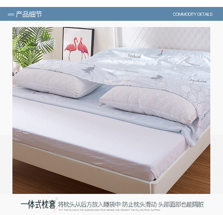 Meng Bảo Bảo rửa sạch bông trong nhà và ngoài trời khách sạn túi ngủ duy nhất bẩn sheets chống bẩn đôi gấp di động