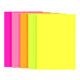 Fluorescent Paper A4 Handmade Origami Mixed Color Copy Paper 100 Sheets DIY Origami Kindergarten Children's Handmade Origami Student Origami Colored Paper Mixed Color Set Whole Pack Pink Bright Red