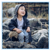2017 new childrens photographic costumes The little boy writes the real spring outfits take pictures of the theme clothing