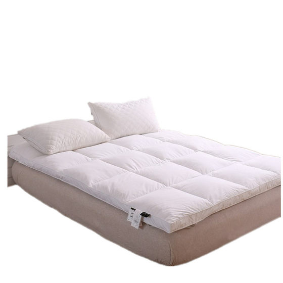 Hotel soft mattress thickened 8 catties bed quilt feather velvet warm homestay feather tatami double 1.5 meters 1.8