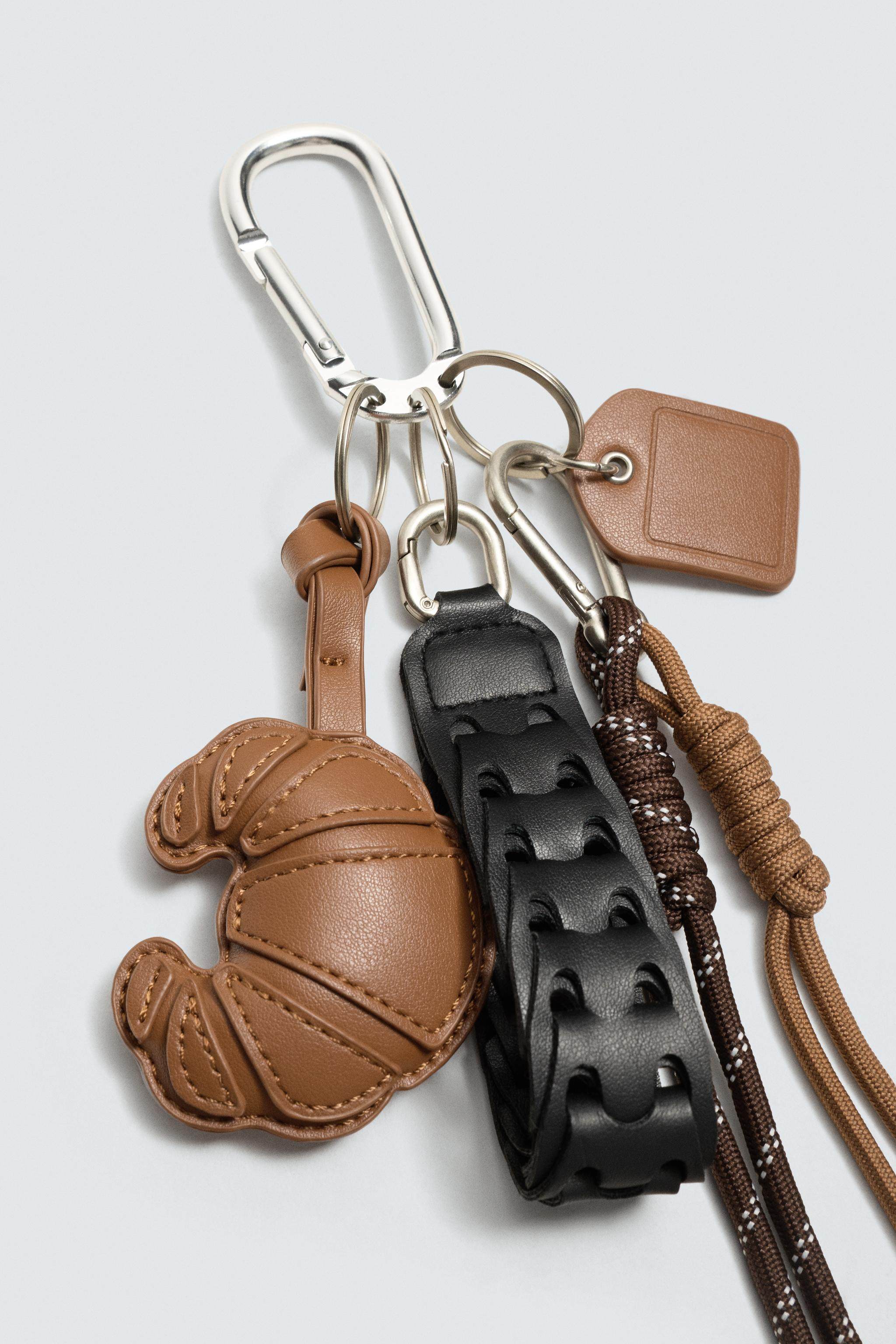 Брелок zara2025秋季新品 男包 多坠饰钥匙扣 3973620 107
