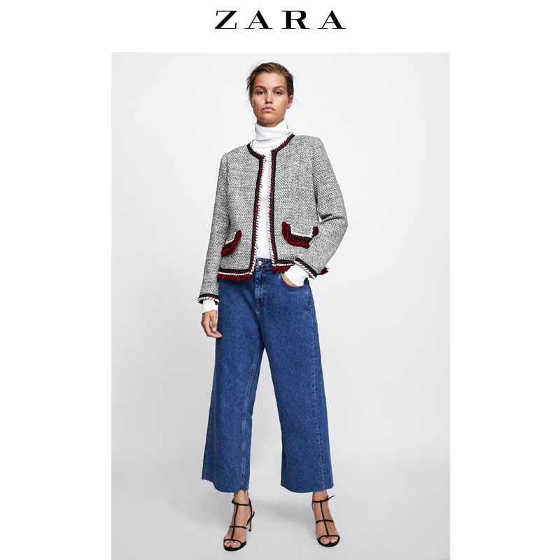 Veste pour femme ZARA en Coton - Ref 3217738 Image 2