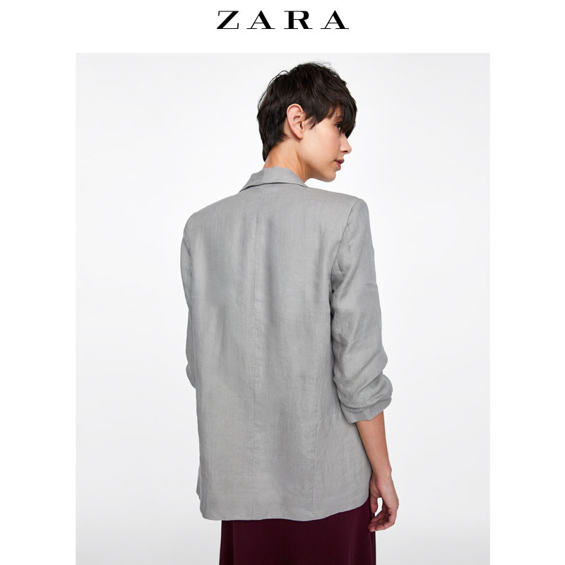 Veste pour femme ZARA en Chanvre - Ref 3217871 Image 3