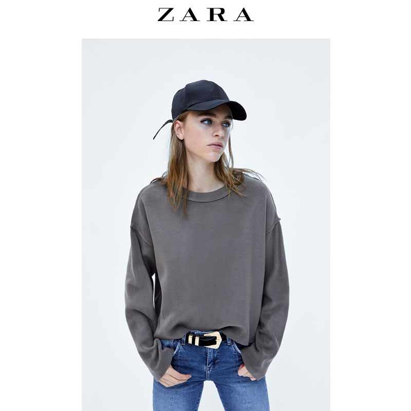 Sweatshirt femme ZARA en Polyester - Ref 3216456 Image 4