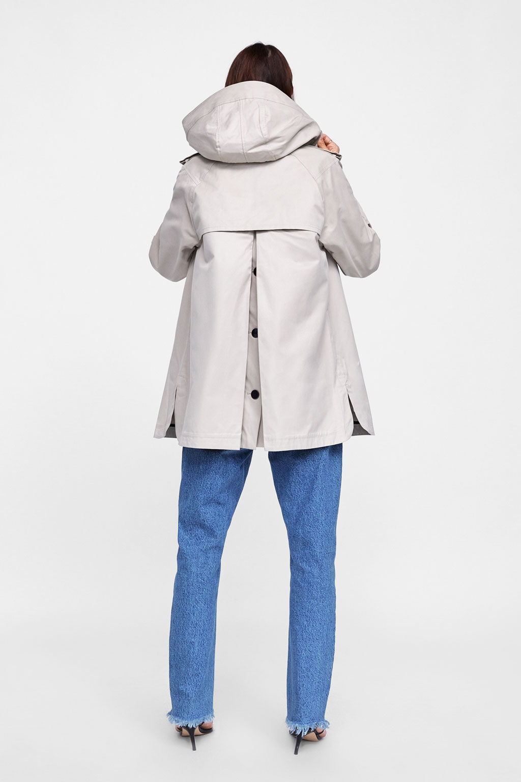 Trench pour femme ZARA en Coton - Ref 3227260 Image 13