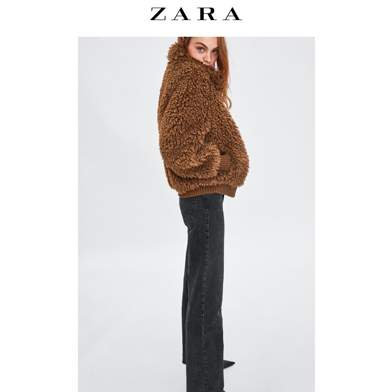 Manteau de fourrure femme ZARA - Ref 3172075 Image 4