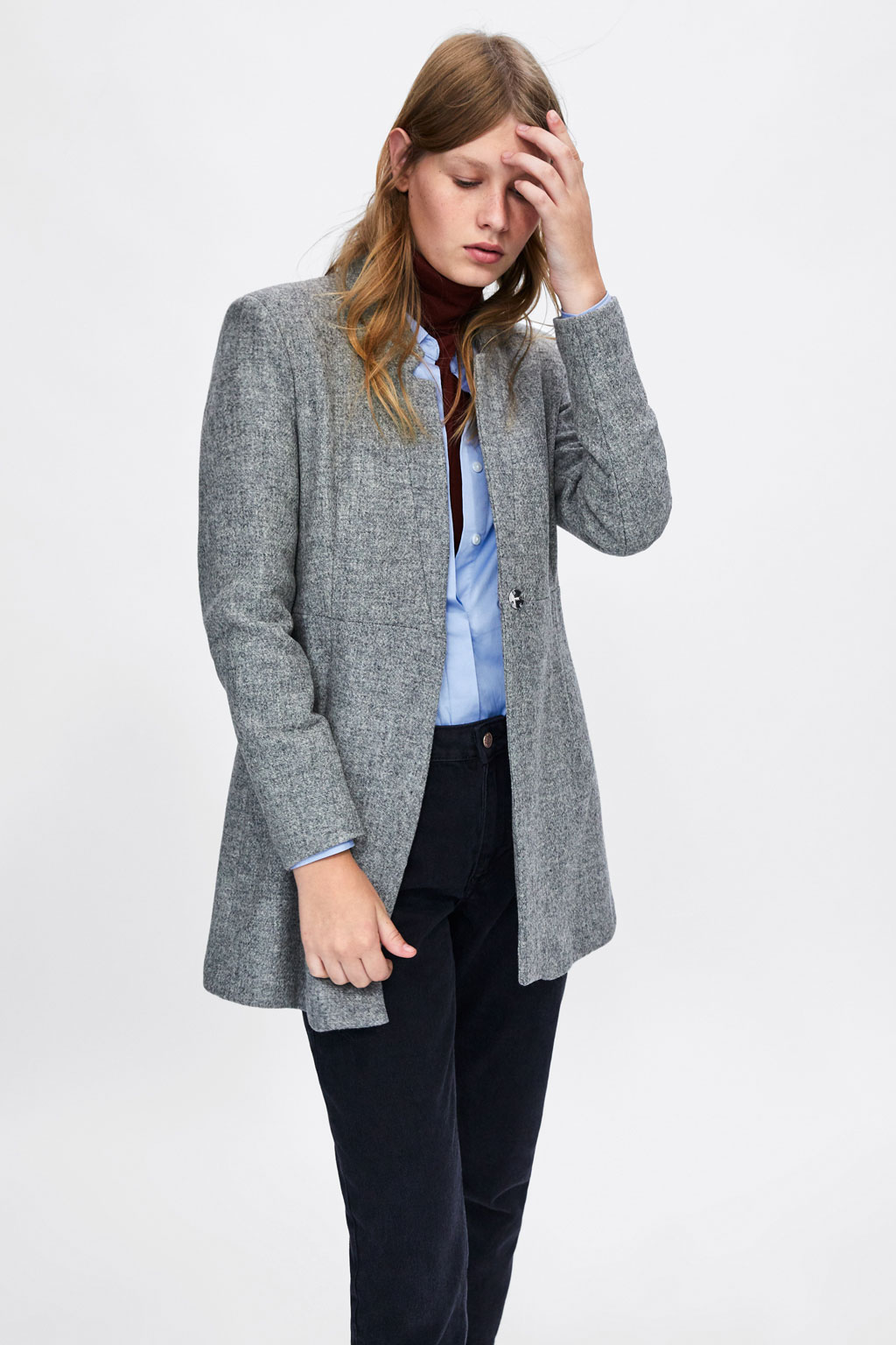 Veste pour femme ZARA en Laine - Ref 3218484 Image 12
