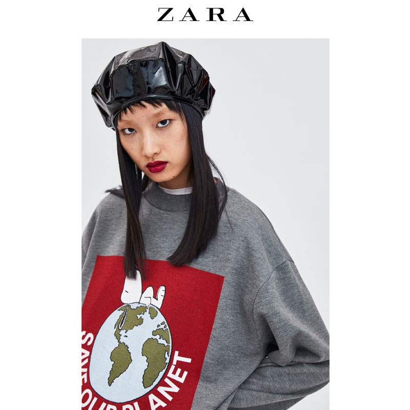 Sweatshirt femme ZARA en Polyester - Ref 3216350 Image 3