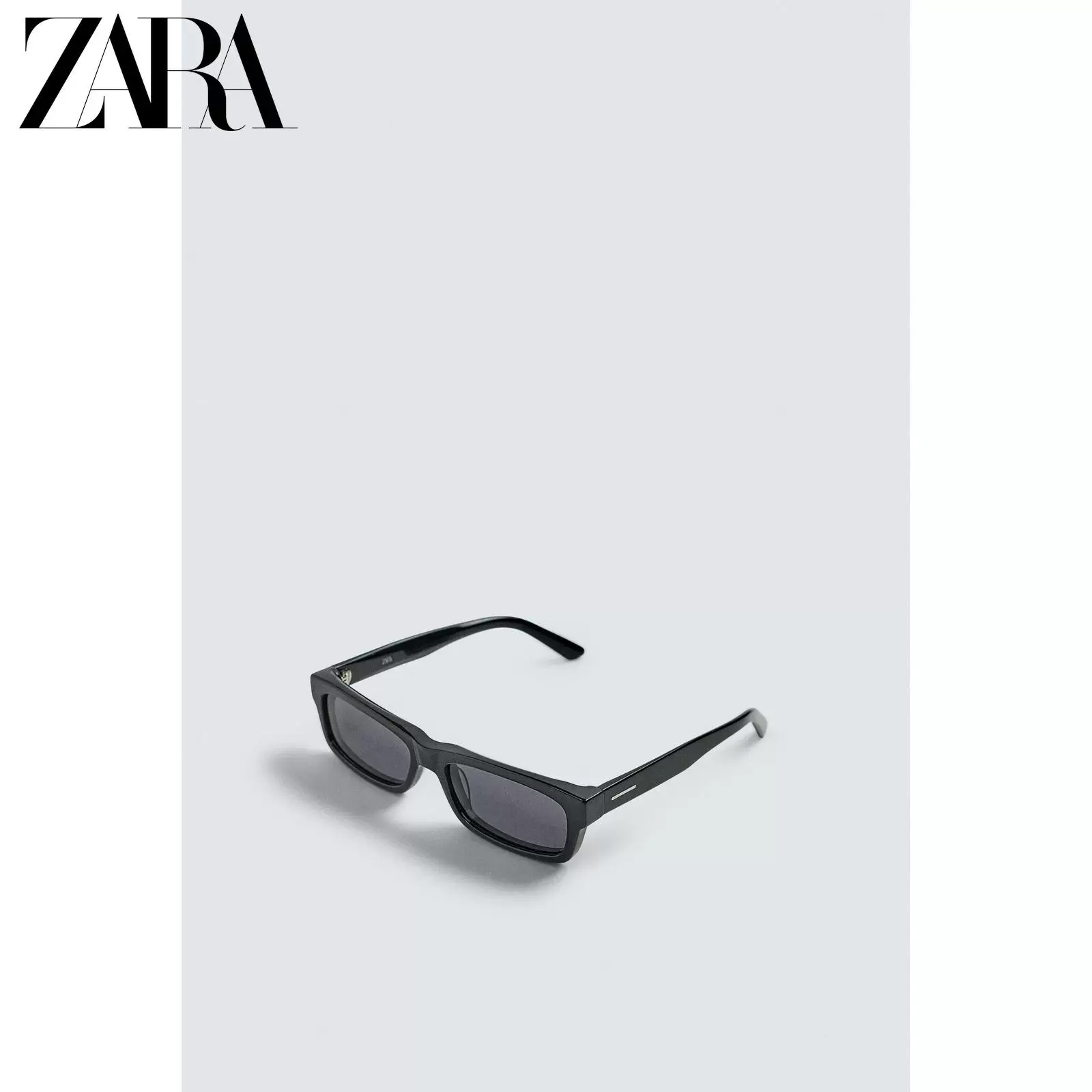 Очки солнцезащитные мужские прямоугольные ZARA весна-лето 2026 новинки 2750413 800