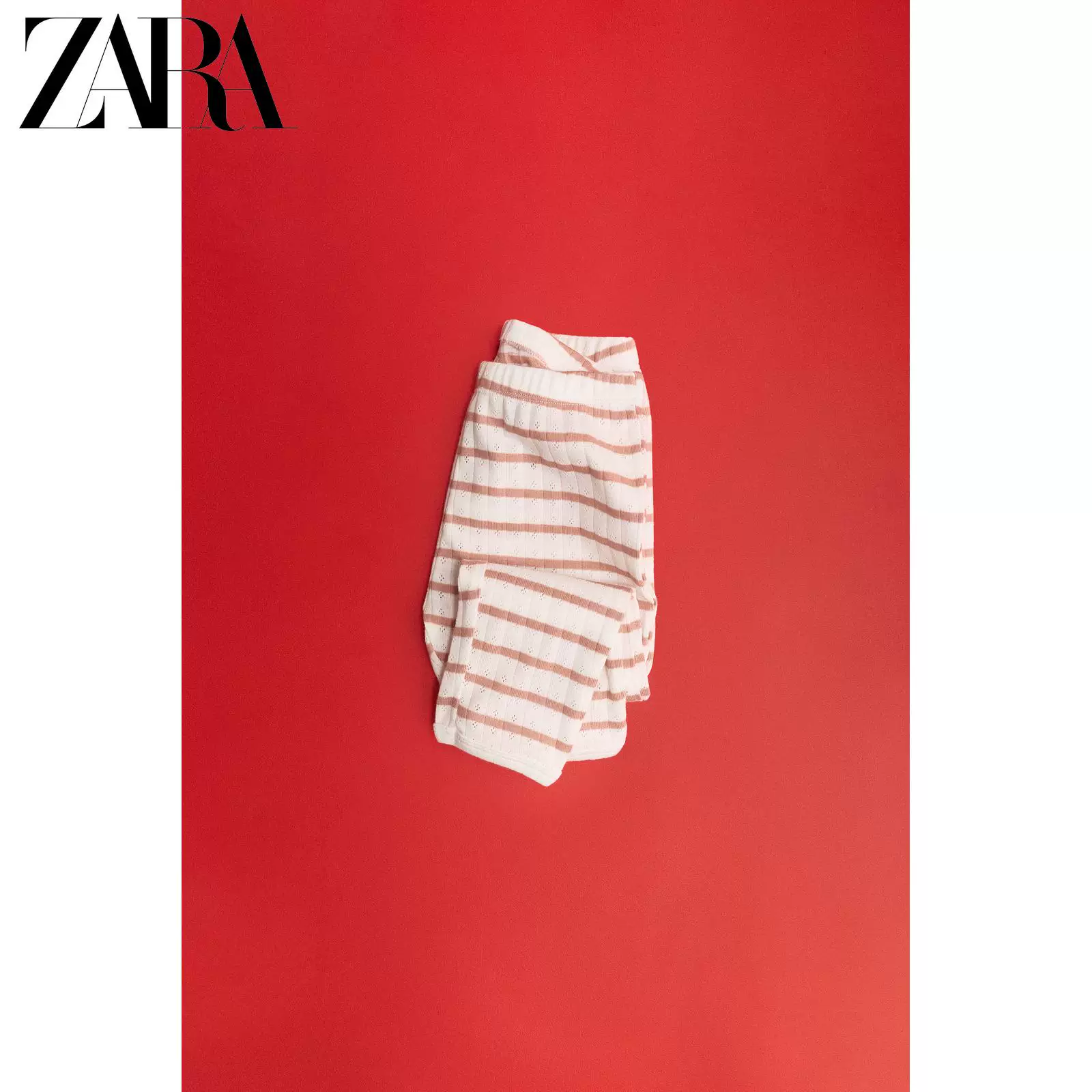 ZARA 2026 Весна и лето новые товары для младенцев и малышей TIMELESS Джакардовые полосатые пижамы 8501563 621