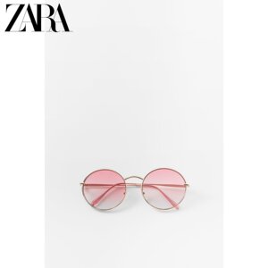 ZARA 新款 女装 PURPLE MAGAZINE 圆形太阳眼镜 02727902303