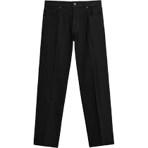 ZARA 2024 Autumn and Winter New Products Mens Black Cotton Casual Comfortable Simple and Versatile Jeans 0840326