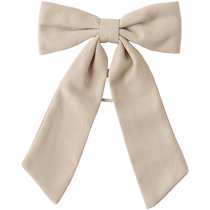 ZARA 2024 Autumn New Products Childrens Clothing Solid Color Bow Hair Rope 2326722 712