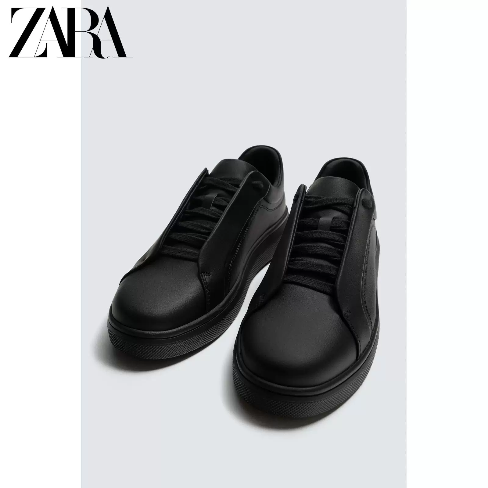 ZARA 2026 spring and summer new products men's shoes thick-soled lightweight hidden lace-up sneakers 2208720 800