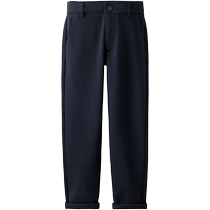 ZARA 24 autumn new products childrens clothing boys navy blue comfortable trousers 3183764 401