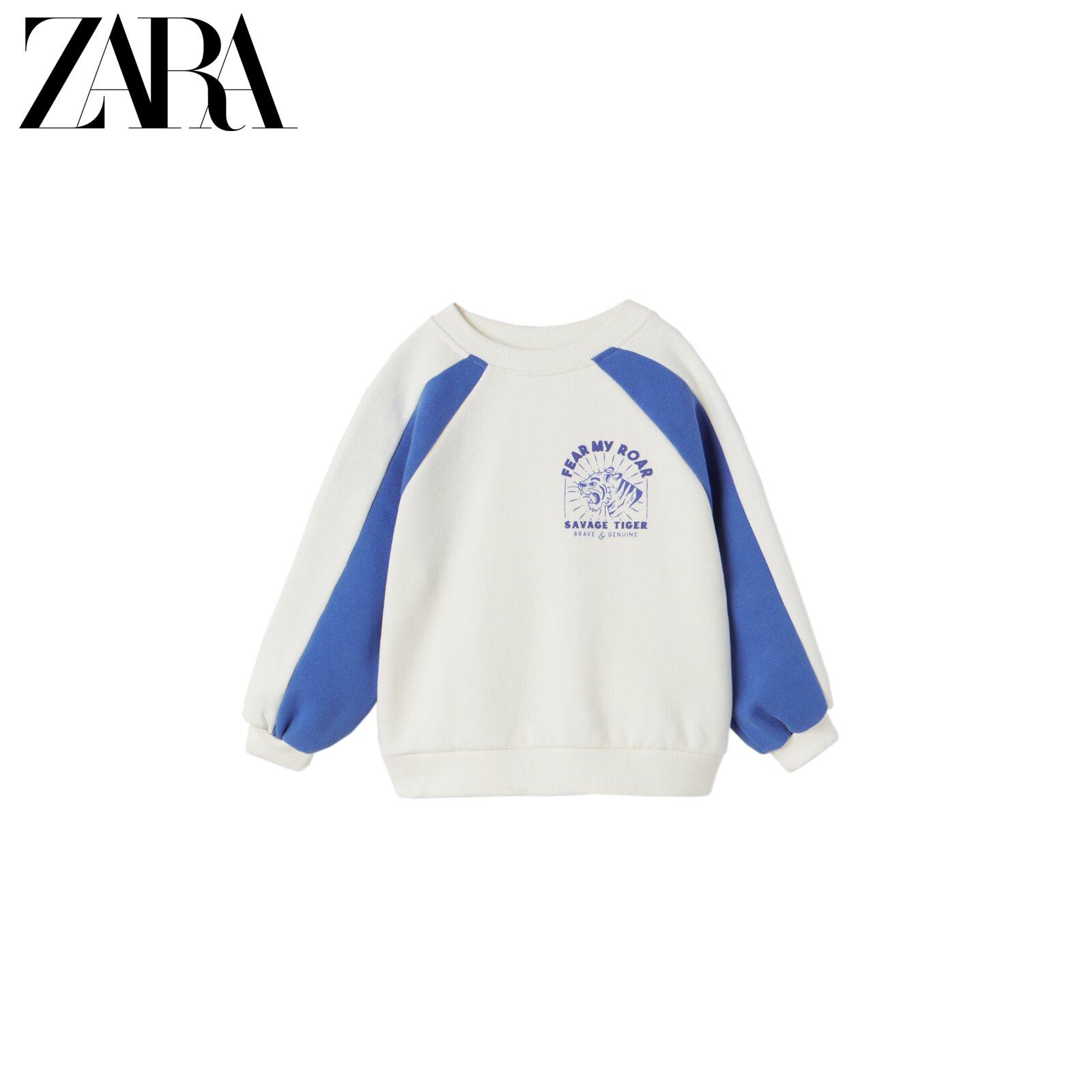 ZARA new baby boy hit with color striped casual blouse 3337028044