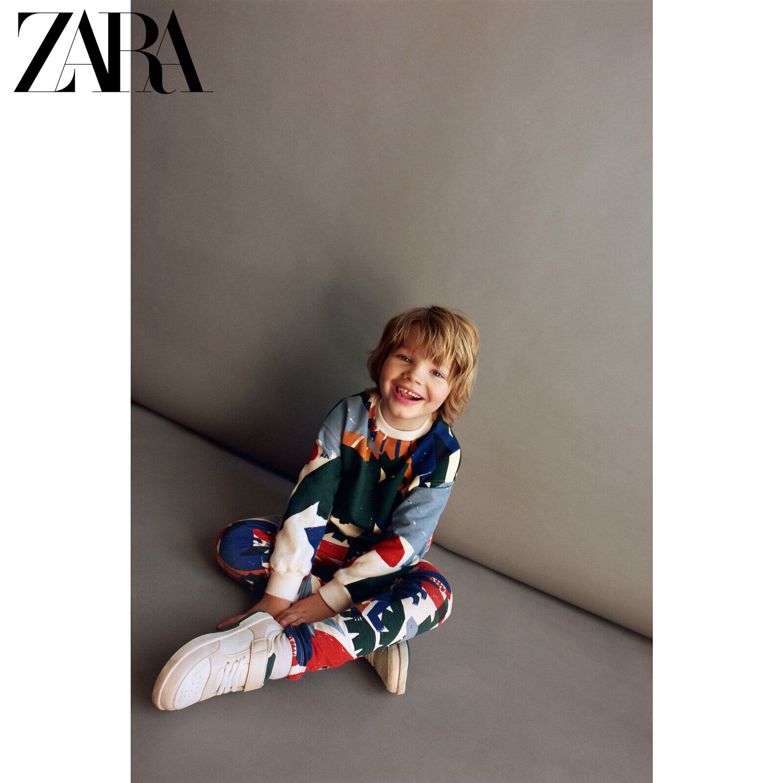 ZARA new baby boy toddler animal printed thick cotton T 3337041330