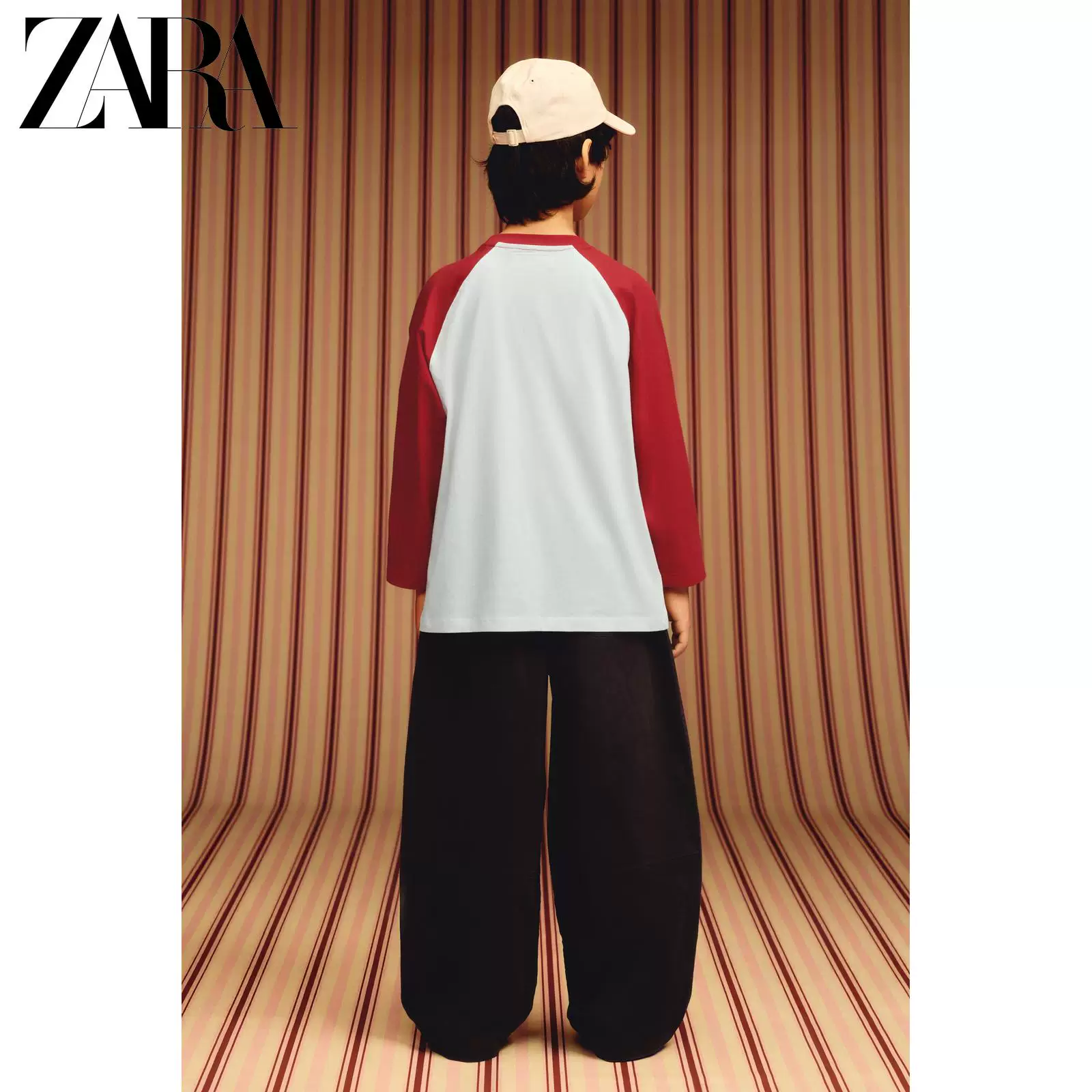 Спецпредложение ZARA Детская одежда Брюки-шаровары с разрезами для мальчиков 5644892 800