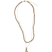 ZARA 24 new summer products childrens clothing bead necklace 0700749 303