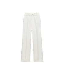 ZARA24 new summer products womens ZW series linen blended straight casual pants 2786586 712