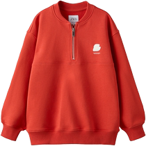 ZARA 24 new autumn products childrens clothing boys round neck long sleeve zipper sweatshirt 1165792 600