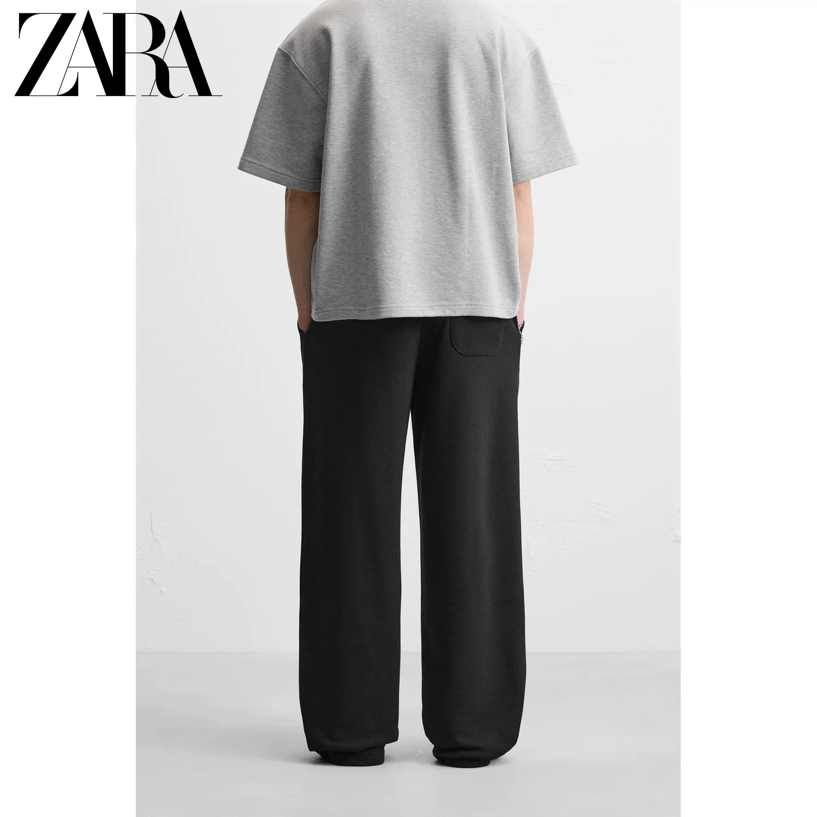 Новые мужские широкие спортивные брюки ZARA 0761440 800