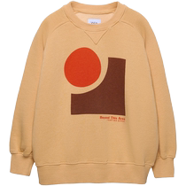 ZARA 2024 new autumn and winter childrens clothing boys pattern printed round neck long-sleeved sweatshirt 5350710