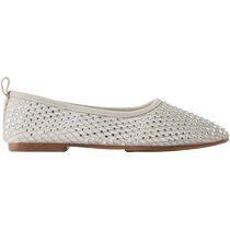 ZARA 24 new summer products childrens shoes girls three-dimensional small rhinestone decorated ballet shoes 2502430 002