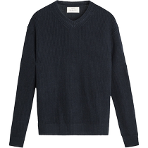 ZARAOrigins] Mens pure linen casual versatile long-sleeved sweater 2893317 422