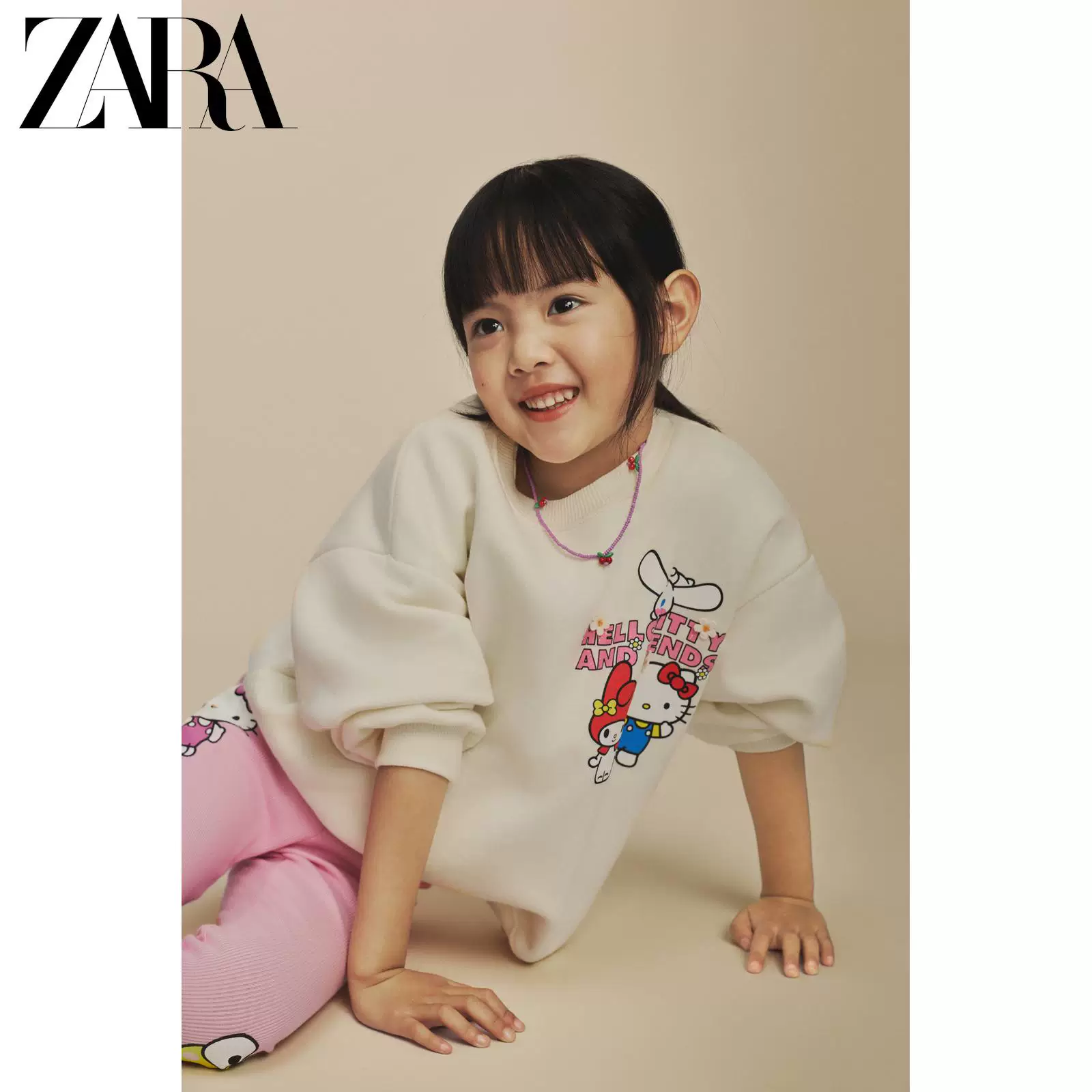 ZARA Hello kitty, sanrio, sweatshirt
