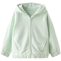 ZARA 2024 autumn new product baby girl and toddler embroidered hooded long-sleeved sweatshirt 1880532 526