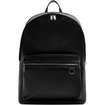 ZARA24 new summer product mens bag black embossed casual fashion commuter backpack 3211420 800