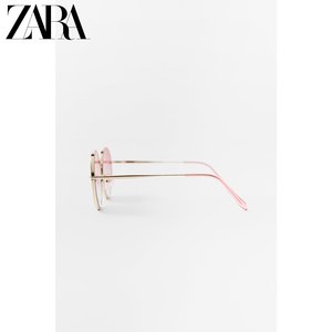 ZARA 新款 女装 PURPLE MAGAZINE 圆形太阳眼镜 02727902303