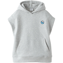 ZARA 24 new autumn products childrens clothing boys embroidered hooded lapel vest 5431793 803